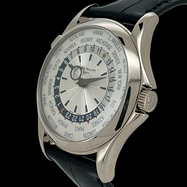 PATEK PHILIPPE WORLD TIME 5130G WHITE GOLD WITH BOX AND EXTRACT OF ARCHIVE (INCOMING) - image 2