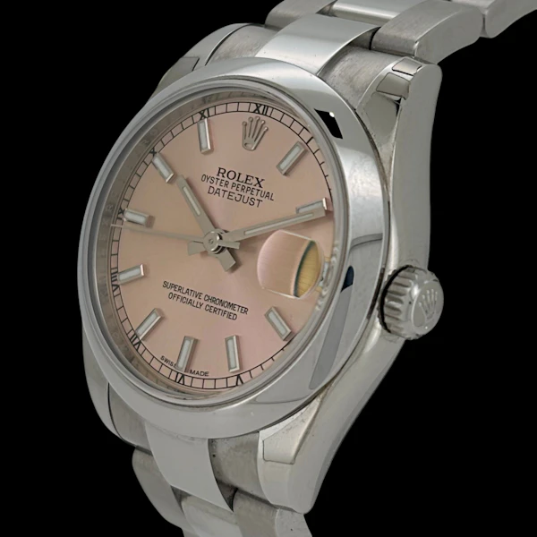 ROLEX DATEJUST 31 PINK DIAL FULL SET 2017 MINT CONDITION 178240 - image 2