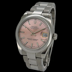 ROLEX DATEJUST 31 PINK DIAL FULL SET 2017 MINT CONDITION 178240