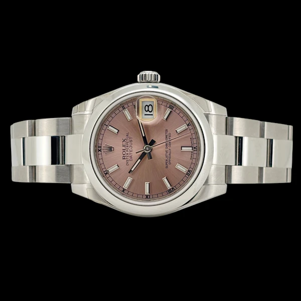 ROLEX DATEJUST 31 PINK DIAL FULL SET 2017 MINT CONDITION 178240 - image 4
