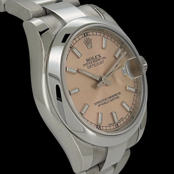 ROLEX DATEJUST 31 PINK DIAL FULL SET 2017 MINT CONDITION 178240 - image 3