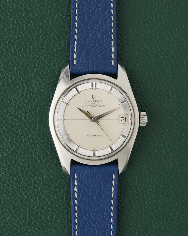 Universal Geneve Polerouter Date Ref. 869113/02 Hodinkee Strap - image 1