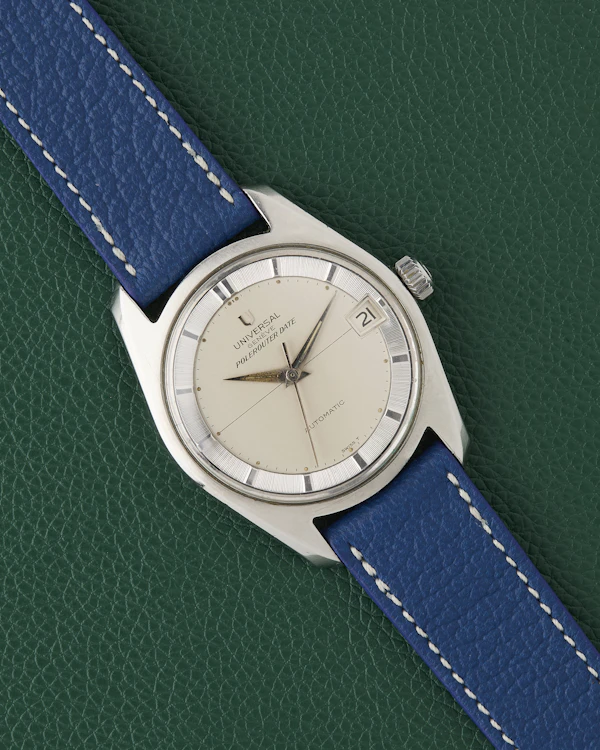 Universal Geneve Polerouter Date Ref. 869113/02 Hodinkee Strap - image 2