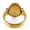Lapis Lazuli Signet Ring Gifted By Prince Alfred, Son of Queen Victoria 1861 - Saddingtons Jewellery Stand 375 - image 1