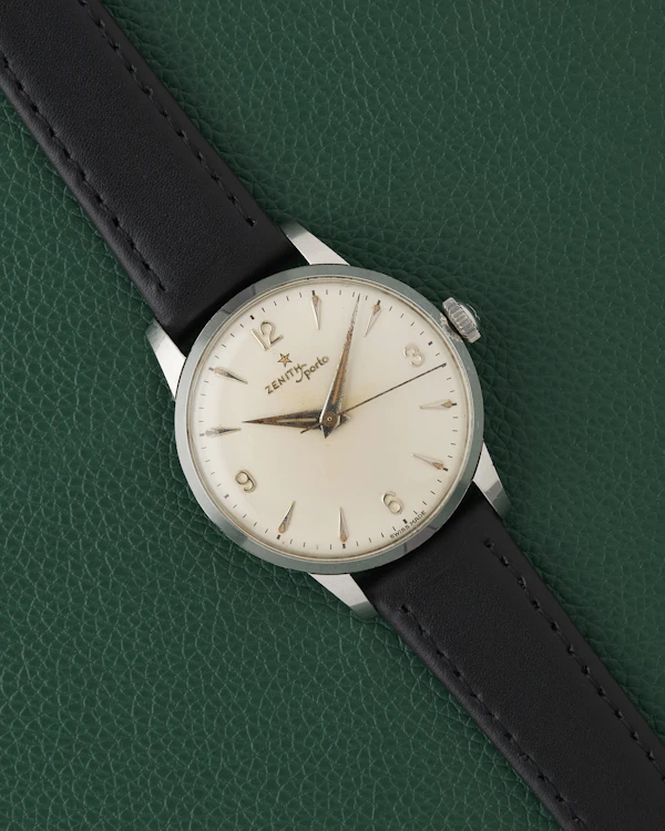 Zenith Sporto Calatrava Steel Dress Watch - image 2