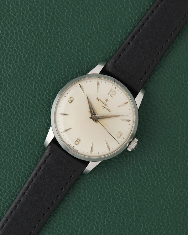 Zenith Sporto Calatrava Steel Dress Watch - image 3