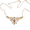 Edwardian Gold Demantoid Amethyst & Pearl Necklace - Saddingtons Jewellery Stand 375 - image 2