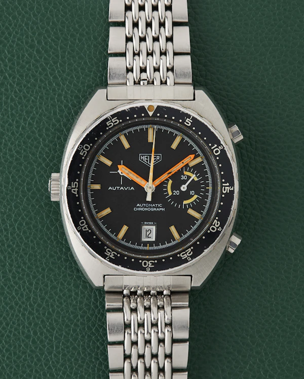 Heuer Autavia Ref. 15630 Orange Boy Gay Freres BoR Bracelet 1971 - image 1