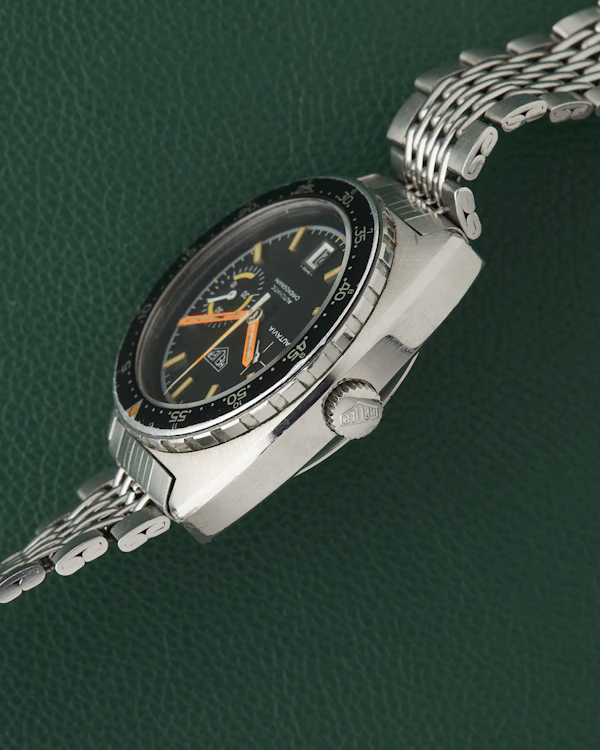 Heuer Autavia Ref. 15630 Orange Boy Gay Freres BoR Bracelet 1971 - image 4