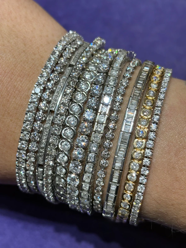 Tennis Bracelets - Spectrum Antiques - image 1