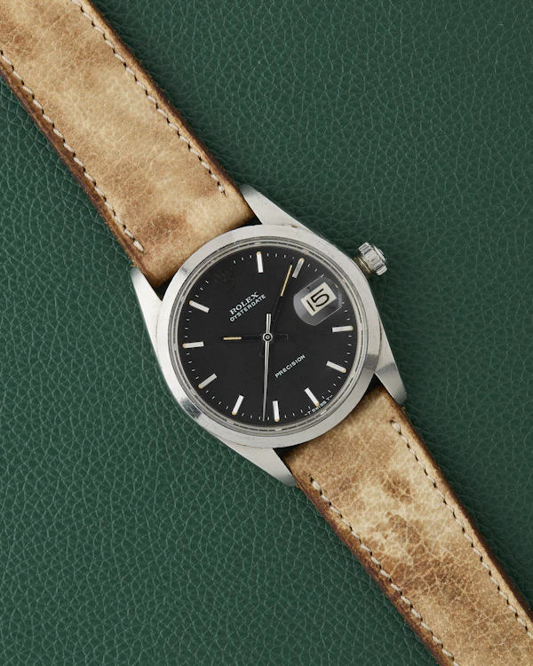 Rolex OysterDate Precision Ref. 6694 Matt Black Dial 1973 - image 2