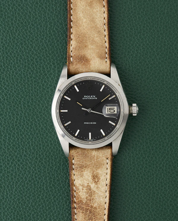 Rolex OysterDate Precision Ref. 6694 Matt Black Dial 1973 - image 1
