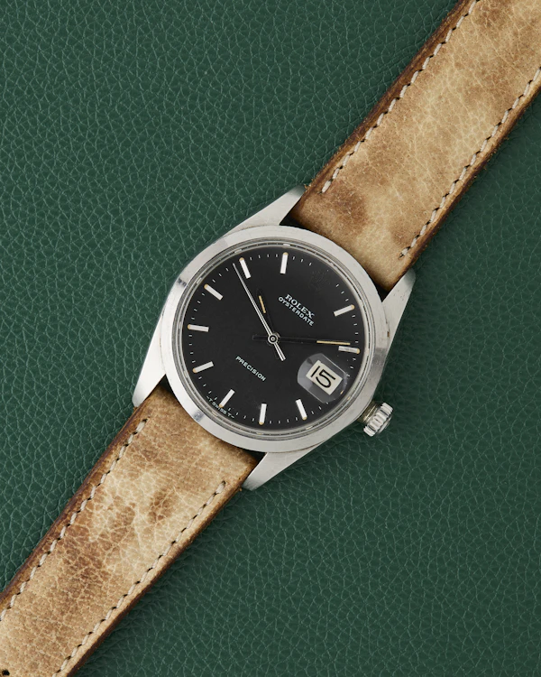Rolex OysterDate Precision Ref. 6694 Matt Black Dial 1973 - image 3