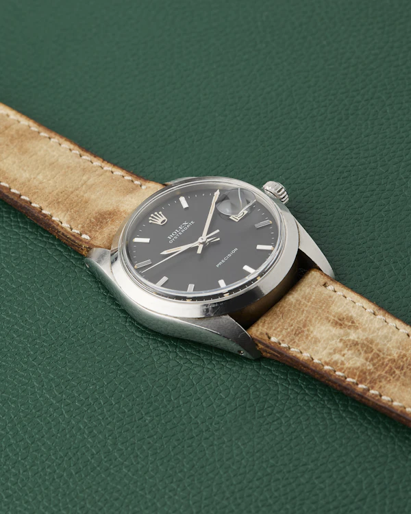 Rolex OysterDate Precision Ref. 6694 Matt Black Dial 1973 - image 9