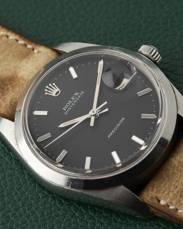 Rolex OysterDate Precision Ref. 6694 Matt Black Dial 1973 - image 7