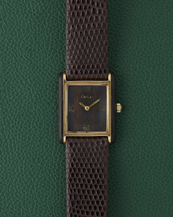 Cartier Tank Palissandre de Rio Ref. 20611 Tank Wood - image 1