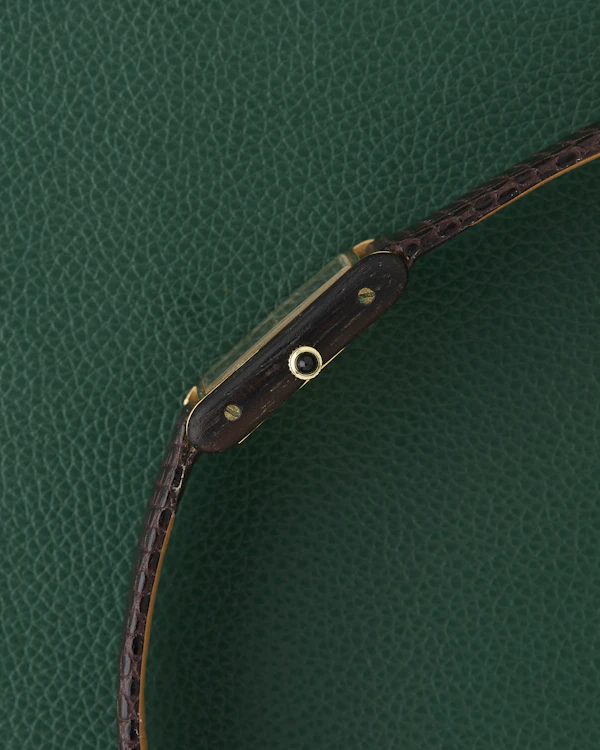 Cartier Tank Palissandre de Rio Ref. 20611 Tank Wood - image 4
