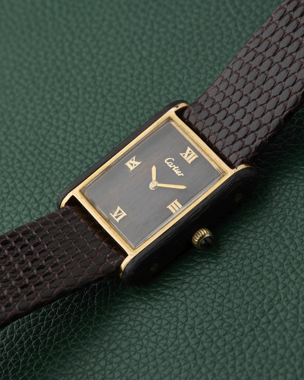 Cartier Tank Palissandre de Rio Ref. 20611 Tank Wood - image 6