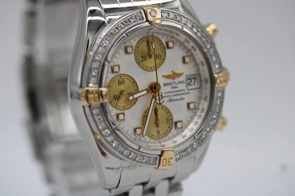 Breitling Galactic Chrono B13358 (After set Diamond Bezel) - image 5