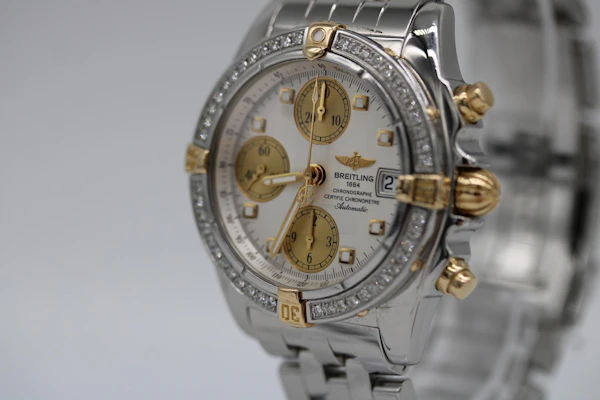 Breitling Galactic Chrono B13358 (After set Diamond Bezel) - image 4