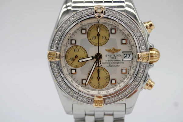 Breitling Galactic Chrono B13358 (After set Diamond Bezel) - image 7