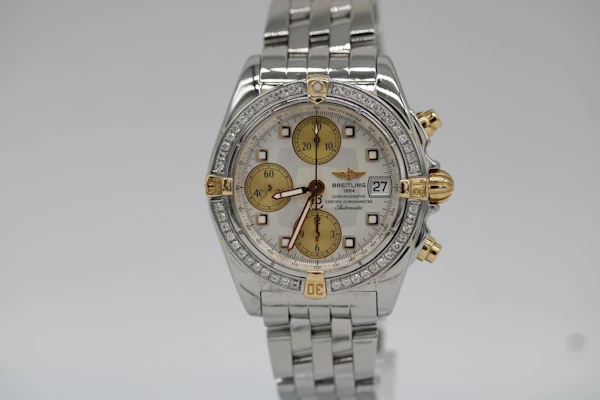 Breitling Galactic Chrono B13358 (After set Diamond Bezel) - image 3