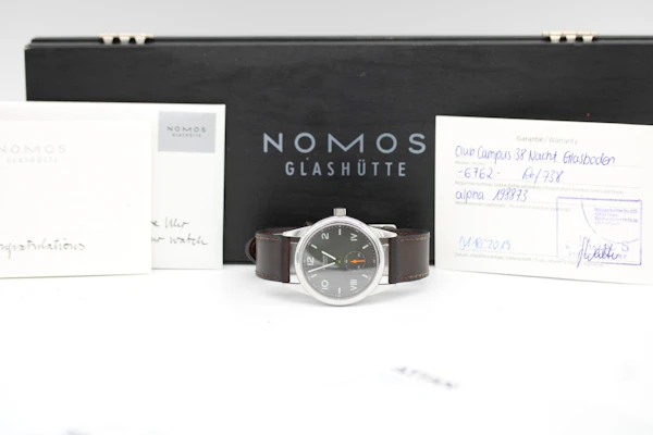 NOMOS Club Campus 38 Night 738 / 6762 – Full Set – 2019 - image 2