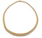 18ct Gold Woven Graduated Necklace- Spectrum Antiques - image 2