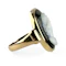 Early Victorian Banded Agate Cameo Ring - Saddingtons Jewellery Stand 375 - image 3
