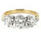 1920’s 3 Stone Diamond Ring 1.24cts - Saddingtons Jewellery Stand 375 - image 1