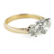 1920’s 3 Stone Diamond Ring 1.24cts - Saddingtons Jewellery Stand 375 - image 2