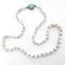 Edwardian Opal Beaded Necklace 17.5 inches - Saddingtons Jewellery Stand 375 - image 3