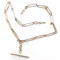 1923 18″ Gold Trombone Link Albert Chain - Saddingtons Jewellery Stand 375 - image 2
