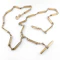 Antique Double Trombone Box Link Albert 20.25″ - Saddingtons Jewellery Stand 375 - image 3