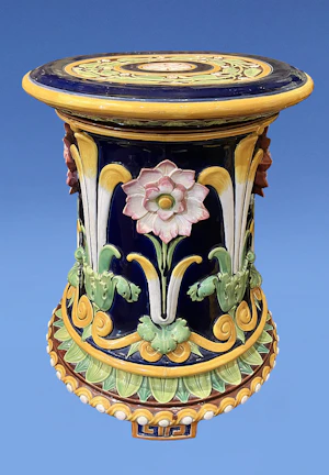Minton Majolica Garden Seat c.1865