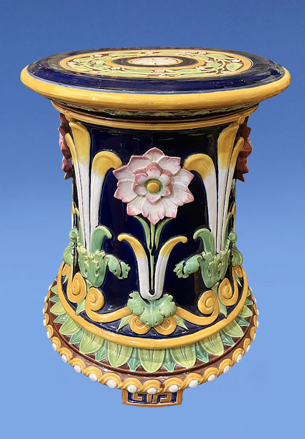 Minton Majolica Garden Seat c.1865 - image 1