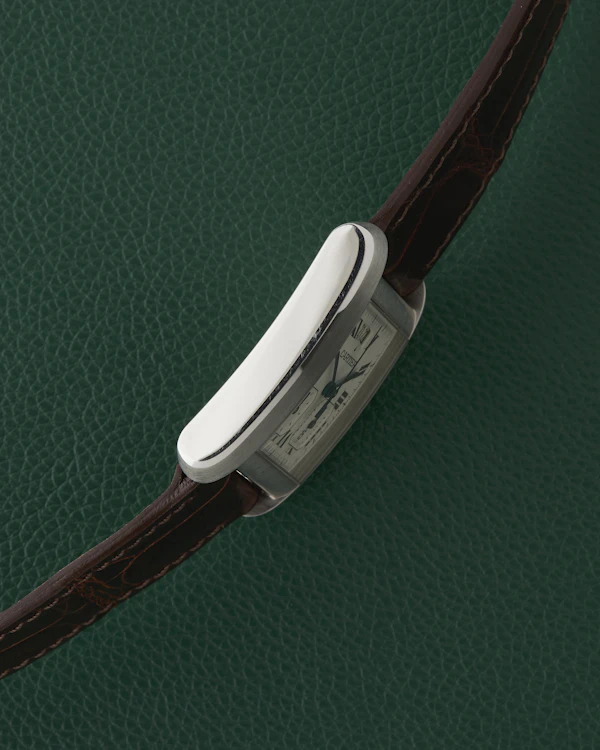 Cartier Tank Française Ref. 2531 Chronoflex “Yearling” Chronograph - image 5