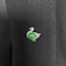 Edwardian Multi-Gem Duck Brooch - Saddingtons Jewellery Stand 375 - image 4