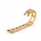 Vintage French 18ct Gold Square Link Bracelet - image 2