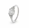 Art Deco 1.25ct Old European Cut Diamond Engagement Ring - image 1