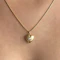 Diamond Set Gold Heart Pendant - Saddingtons Jewellery Stand 375 - image 1
