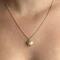 Diamond Set Gold Heart Pendant - Saddingtons Jewellery Stand 375 - image 5