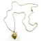 Diamond Set Gold Heart Pendant - Saddingtons Jewellery Stand 375 - image 2