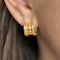 Vintage Bvlgari B.zero1 Yellow Gold Hoop Earrings - image 1