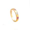 Victorian 18ct Gold Ruby & Diamond Band Ring - image 1