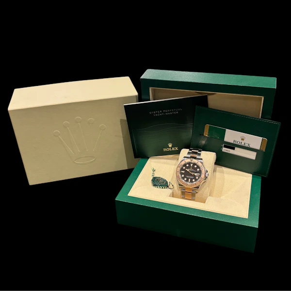 ROLE YACHT-MASTER STEEL/ROSE GOLD OYSTER 116621 FULL SET UK - 2019 - image 6