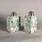 Pair of Chinese famille verte tea caddies, Kangxi (1662-1722) - image 9