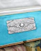 A very fine, Art Deco, Platinum & 15ct White Gold (tested), 4.55 Carat Diamond Plaque Brooch with open strap work. English Circa 1930. - image 6