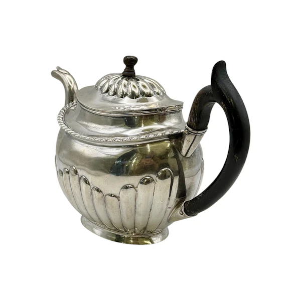 Russian silver and cut glass kovsh, Moscow, c.1910. - image 1