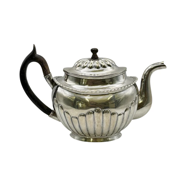Russian silver and cut glass kovsh, Moscow, c.1910. - image 4